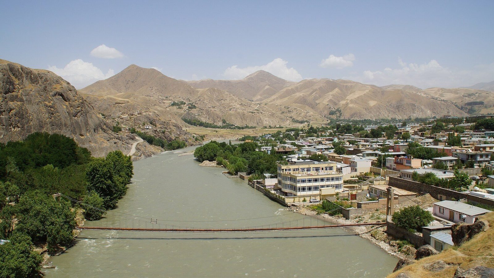 د بدخشان د فیض‌اباد ښار. انځور: Wikimedia Commons / Julian-G. Albert, CC BY 2.0