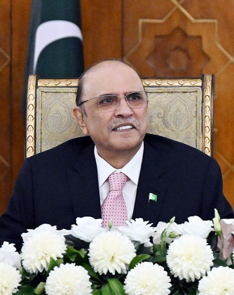 د پاکستان ولسمشر اصف علي زرداري. انځور: Wikimedia Commons / د اذربایجان د ولسمشر مطبوعاتي دفتر، CC BY 4.0